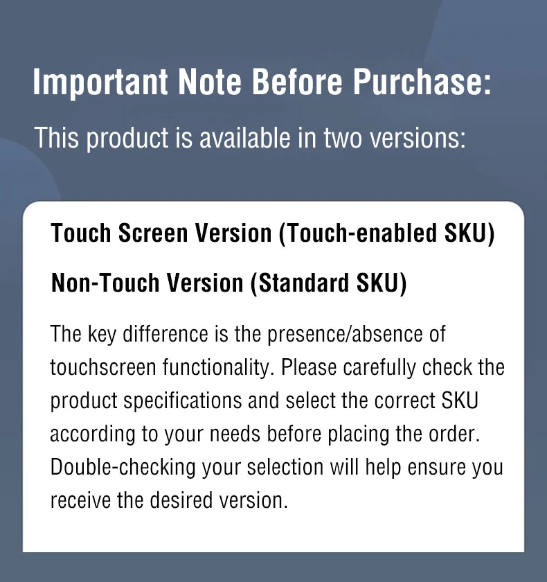 Anmite 15.6-Inch Touch Monitor