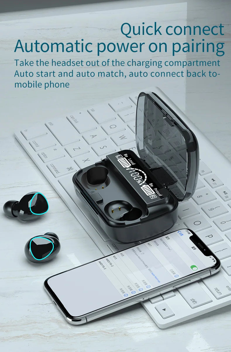 M10 wireless earbuds
