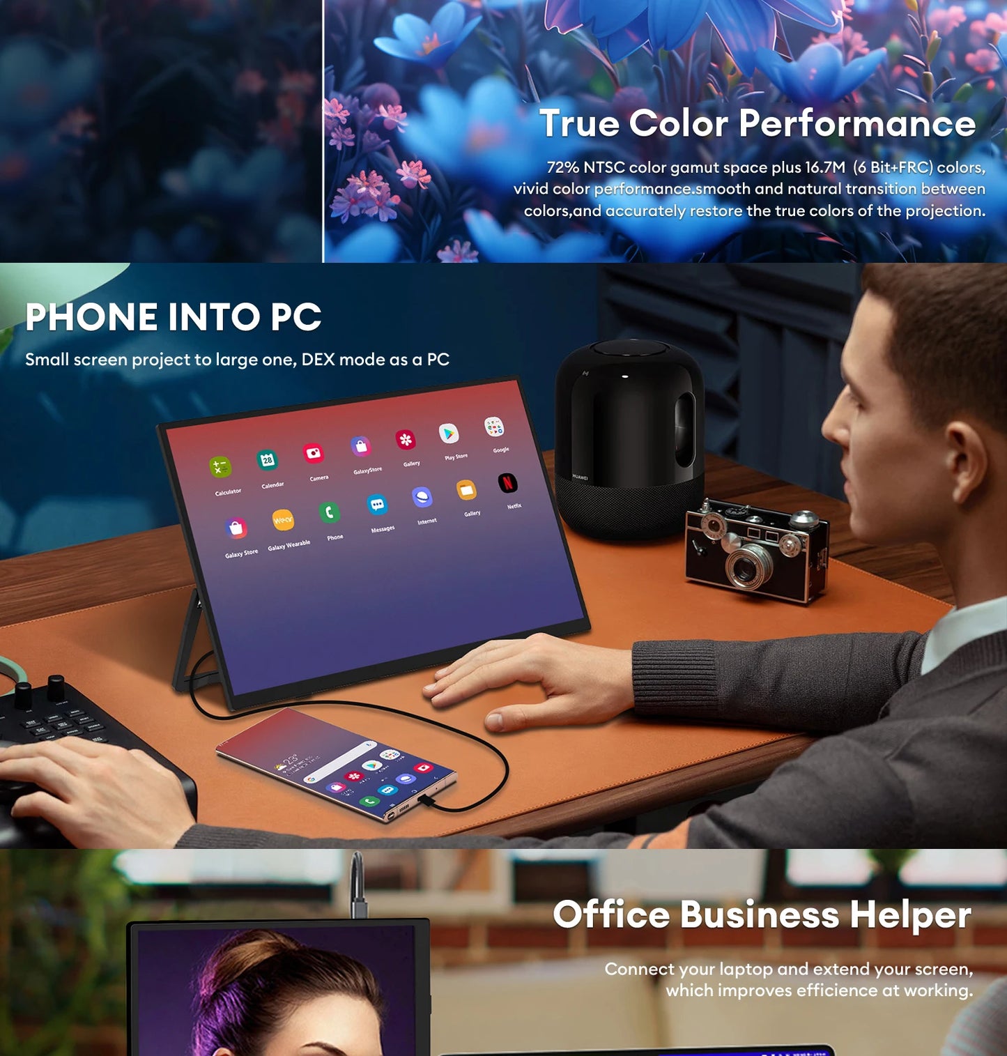 ZEUSLAP 15.6 FHD Monitor