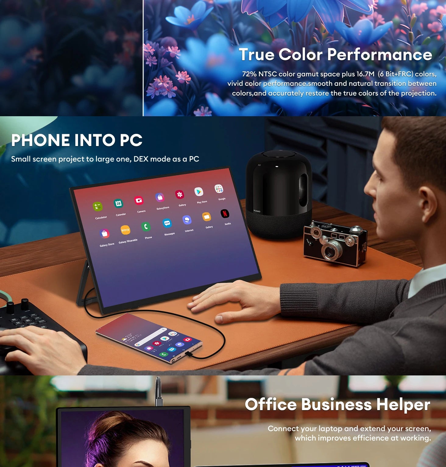 ZEUSLAP 15.6 FHD Monitor