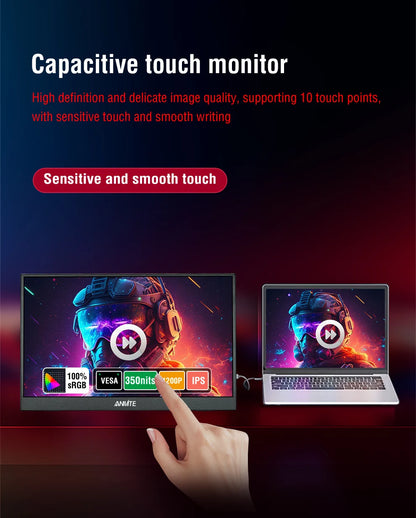 Anmite 14-Inch Touch Monitor