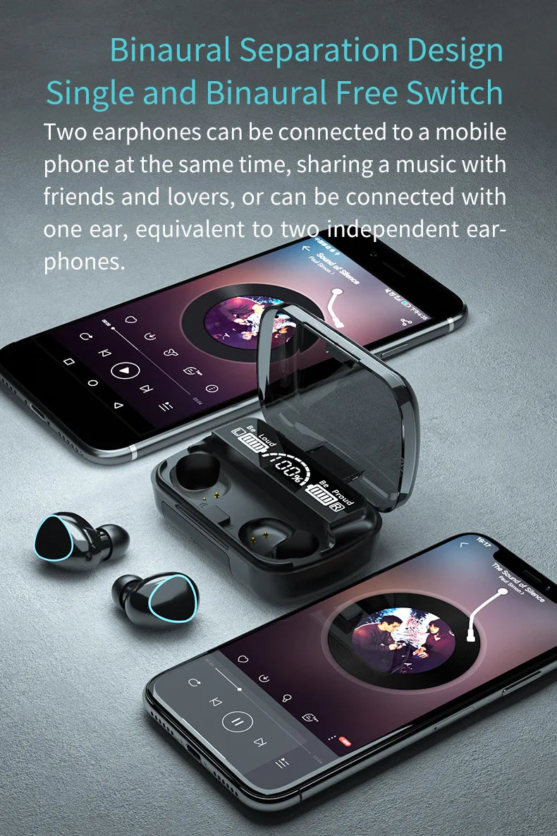 M10 wireless earbuds