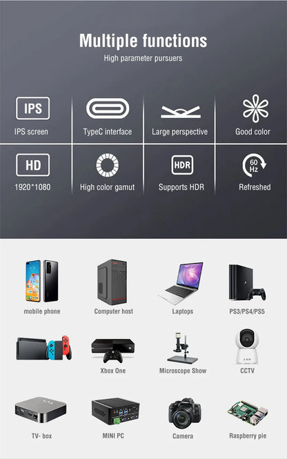 Anmite 15.6-Inch Touch Monitor