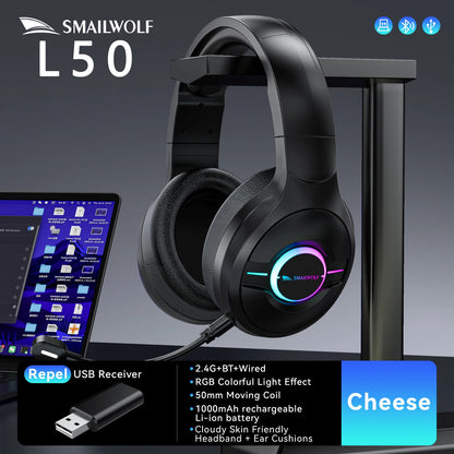 SmailWolf-L80 Bluetooth Headphones