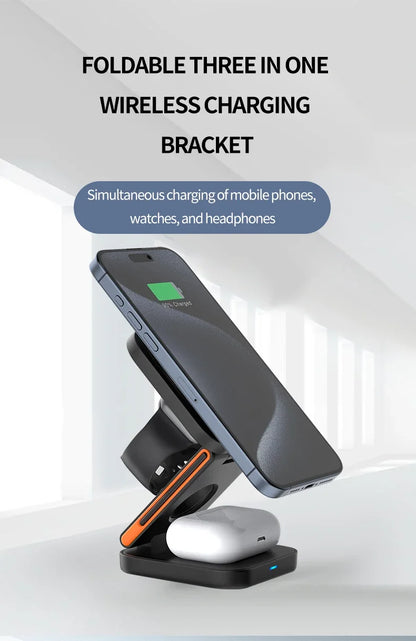 30W 3-in-1 Wireless Charger