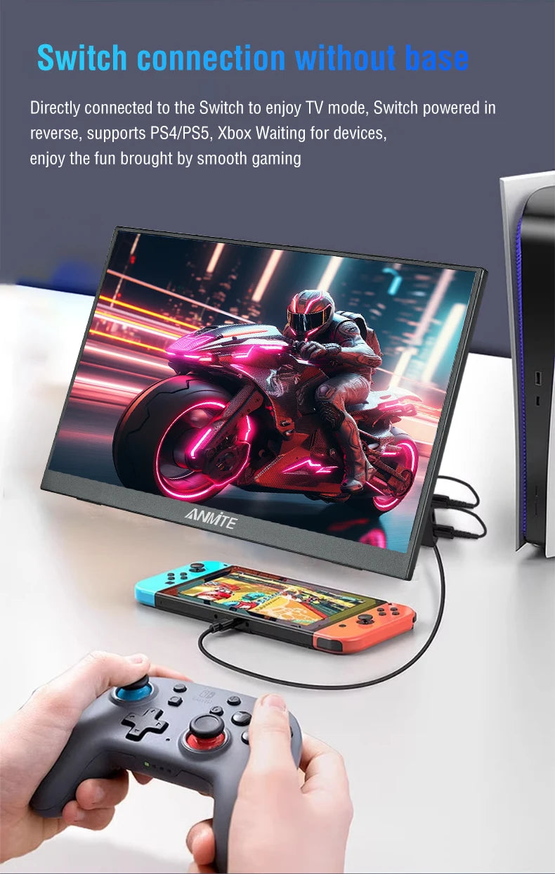 Anmite 15.6-Inch Touch Monitor