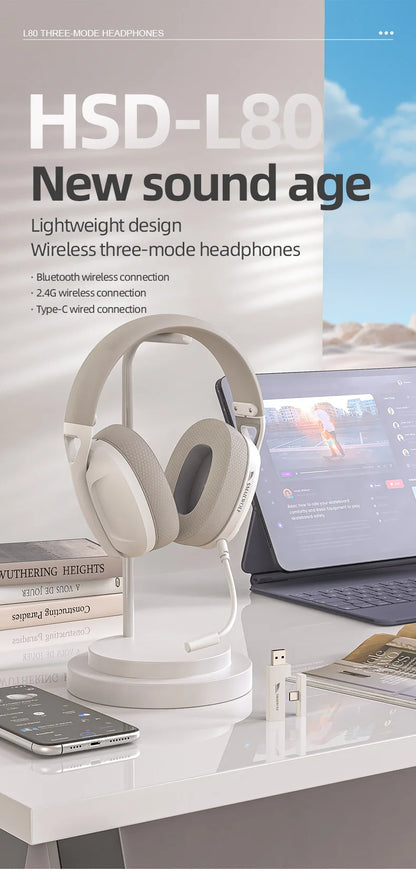 SmailWolf-L80 Bluetooth Headphones