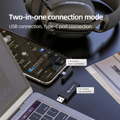 SmailWolf-L80 Bluetooth Headphones