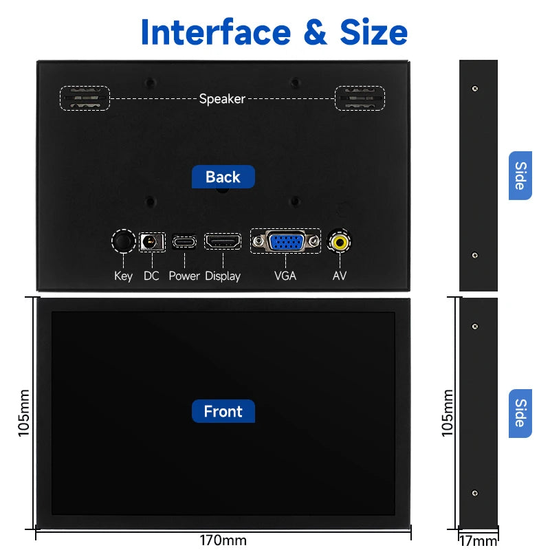 7-Inch Portable Monitor