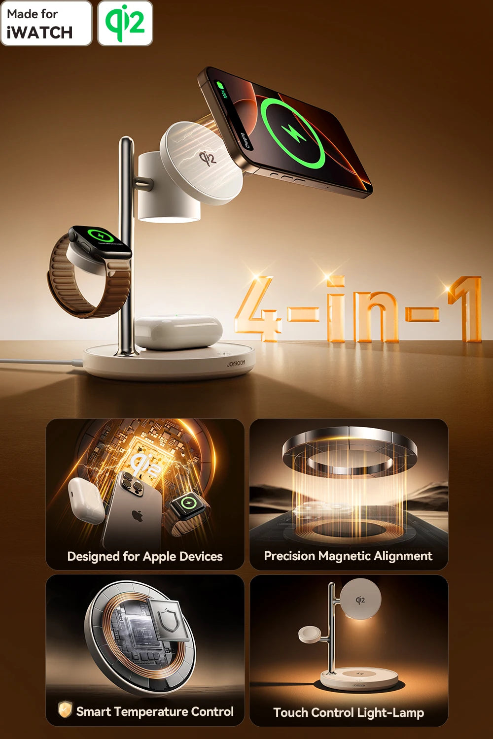 Joyroom Qi2 Magnetic Charger