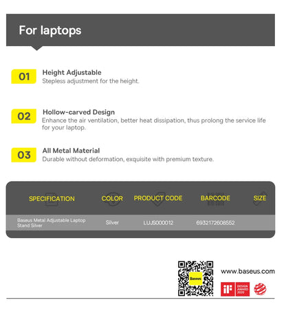 Baseus Adjustable Laptop Stand