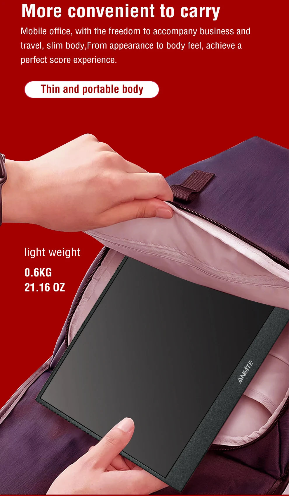 Anmite 14-Inch Touch Monitor