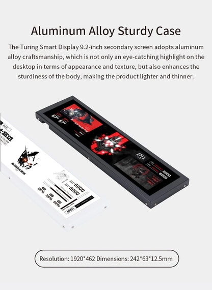 TURZX 9.2-Inch USB Monitor