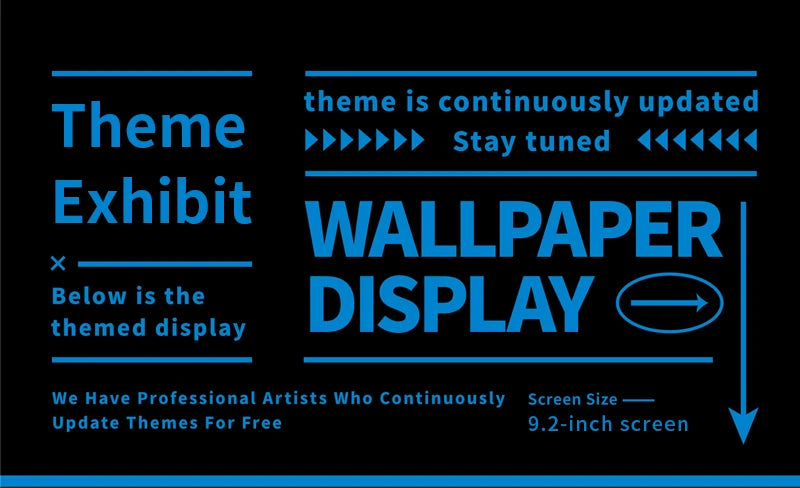 TURZX 9.2-Inch USB Monitor