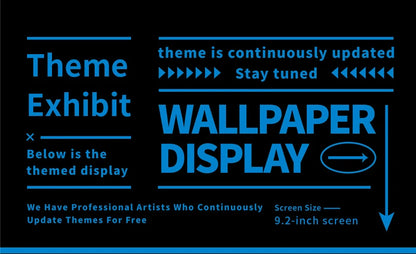 TURZX 9.2-Inch USB Monitor