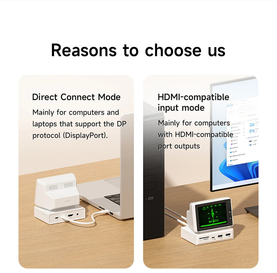 Hagibis 3.5-Inch Mini Monitor