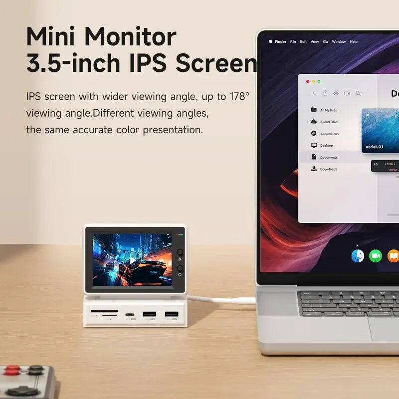 Hagibis 3.5-Inch Mini Monitor