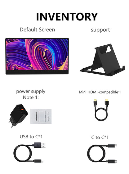 MUCAI 14-Inch Portable Monitor