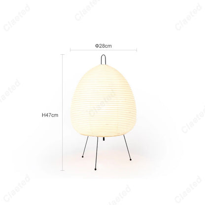 Japanese Paper Table Lamp