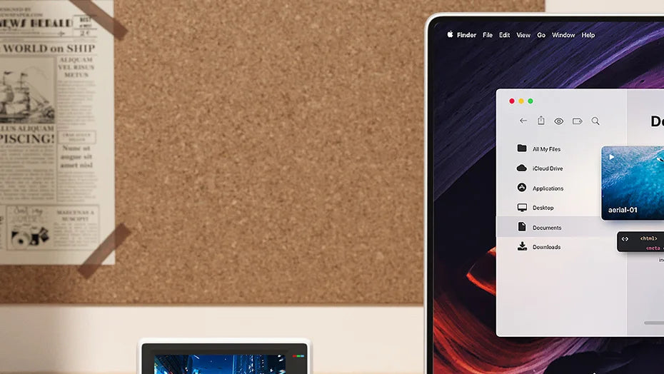 Hagibis 3.5-Inch Mini Monitor