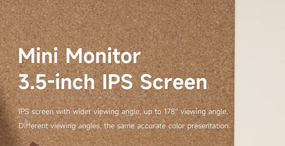 Hagibis 3.5-Inch Mini Monitor