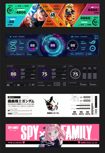 TURZX 9.2-Inch USB Monitor