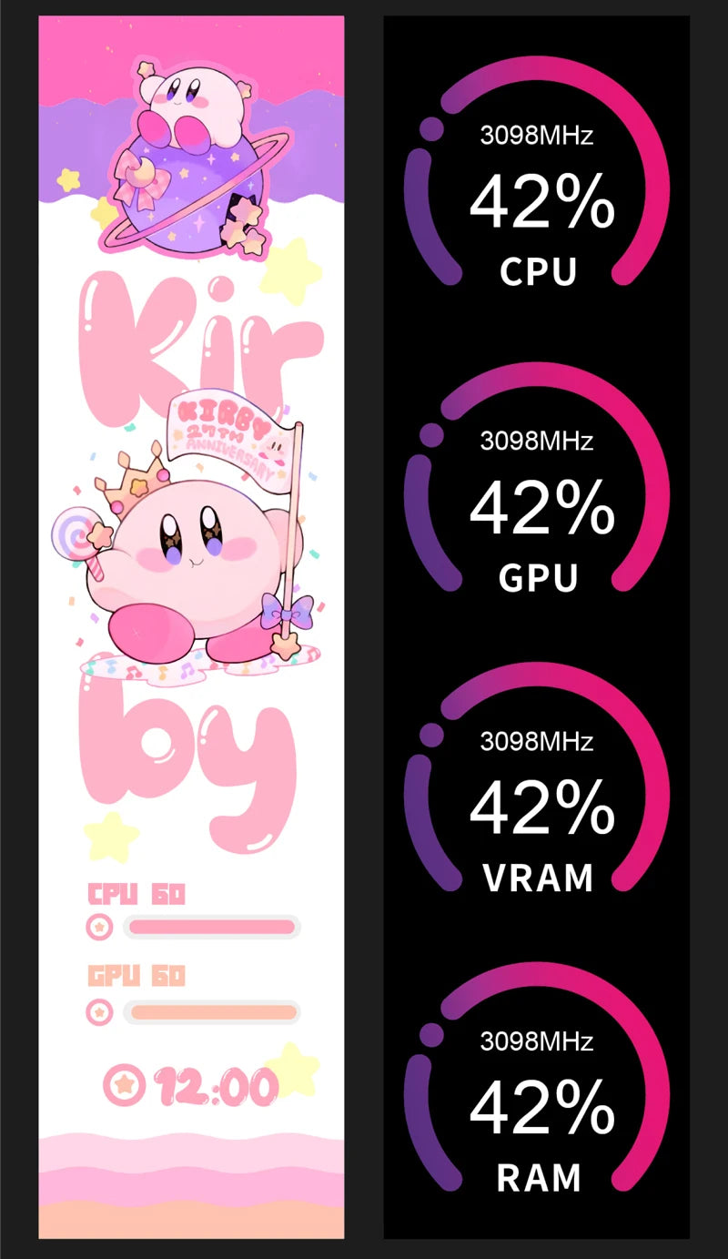 TURZX 9.2-Inch USB Monitor