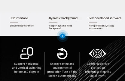 TURZX 9.2-Inch USB Monitor