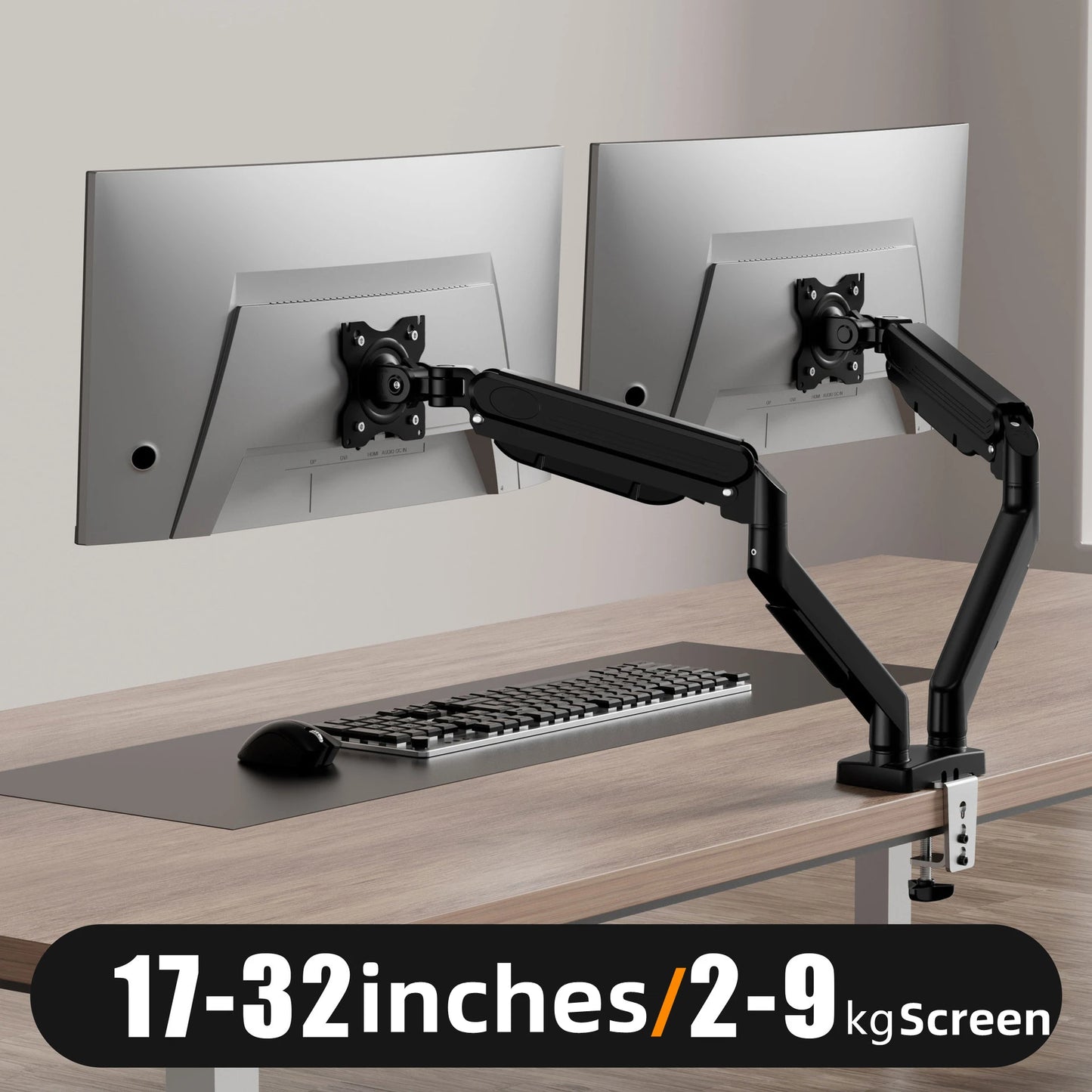 Adjustable Dual Monitor Stand