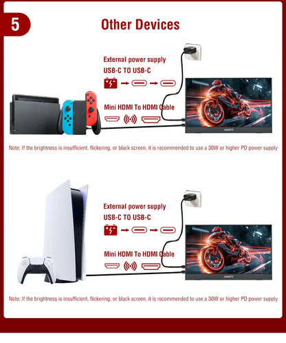 Anmite 14-Inch Touch Monitor