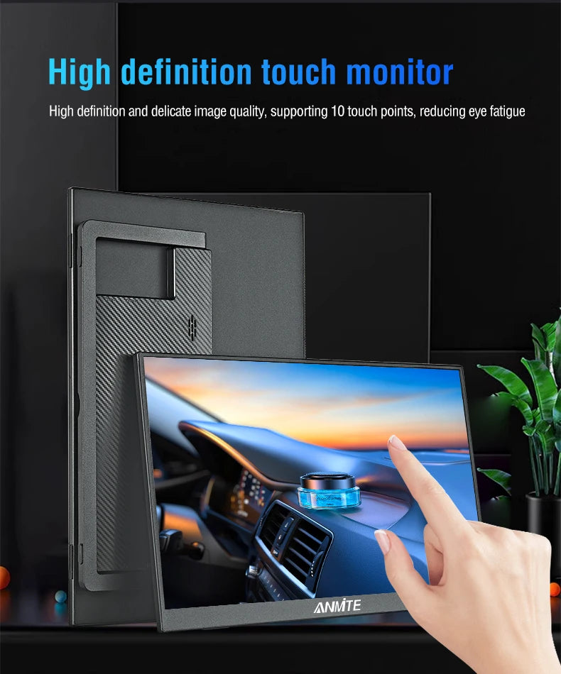 Anmite 15.6-Inch Touch Monitor