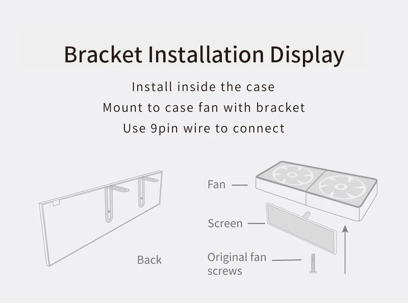 TURZX 9.2-Inch USB Monitor