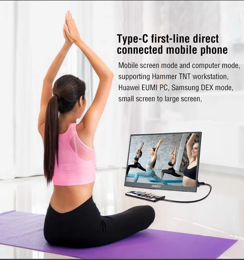 Anmite 15.6-Inch Touch Monitor