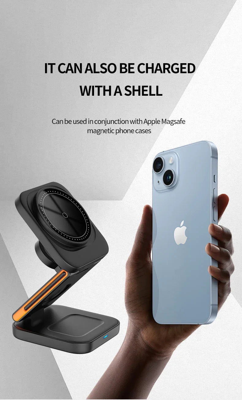 30W 3-in-1 Wireless Charger