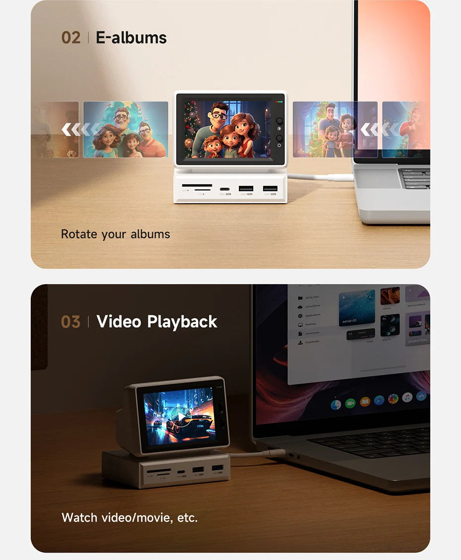 Hagibis 3.5-Inch Mini Monitor