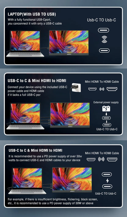 Anmite 15.6-Inch Touch Monitor