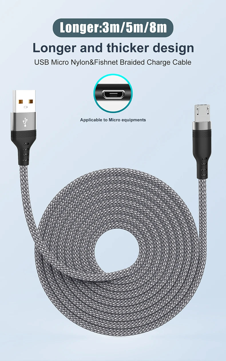 Micro USB Fast Charging Cable
