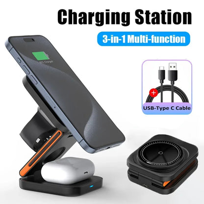 30W 3-in-1 Wireless Charger