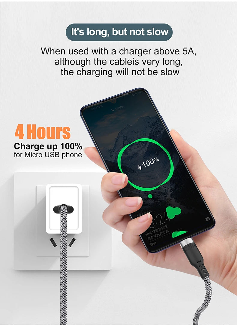Micro USB Fast Charging Cable