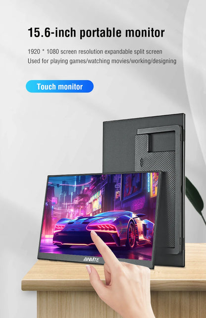 Anmite 15.6-Inch Touch Monitor
